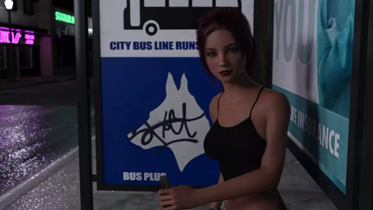 Samantha from College Kings - screenshot 1