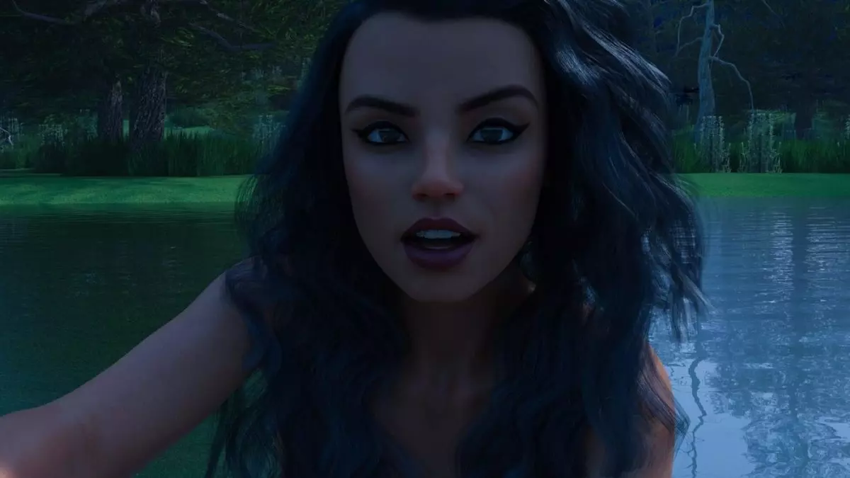 Amber from College Kings - screenshot 2